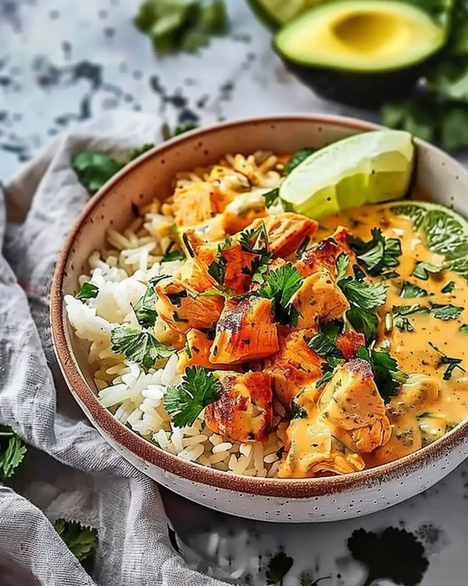 Coconut Chicken Rice Bowl 6 Coconut Chicken Rice Bowl: A Tropical Twist in 20 Minutes