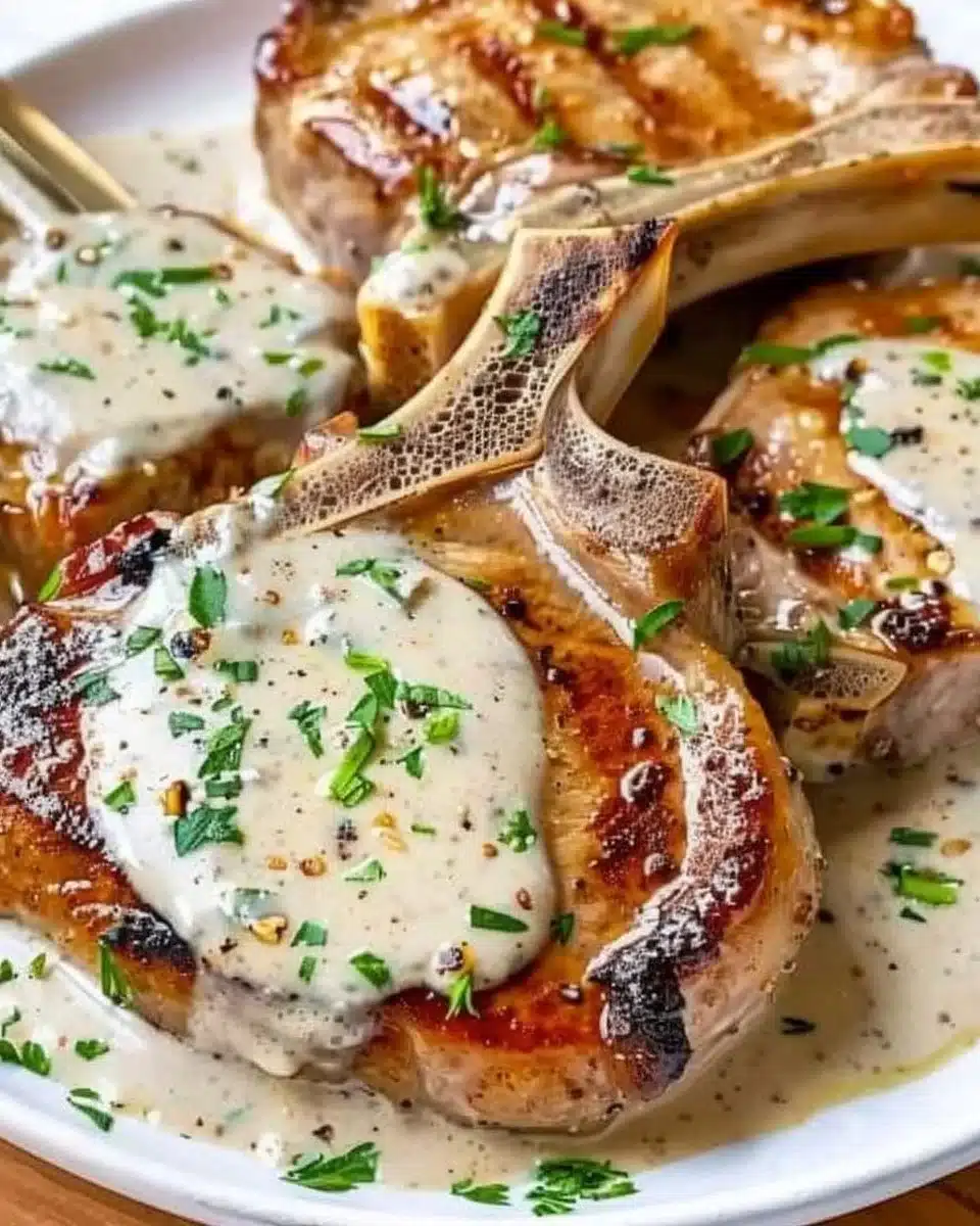 Creamy Garlic Parmesan Keto Pork Chops 8 Creamy Garlic Parmesan Keto Pork Chops for Easy Weeknight Dinners