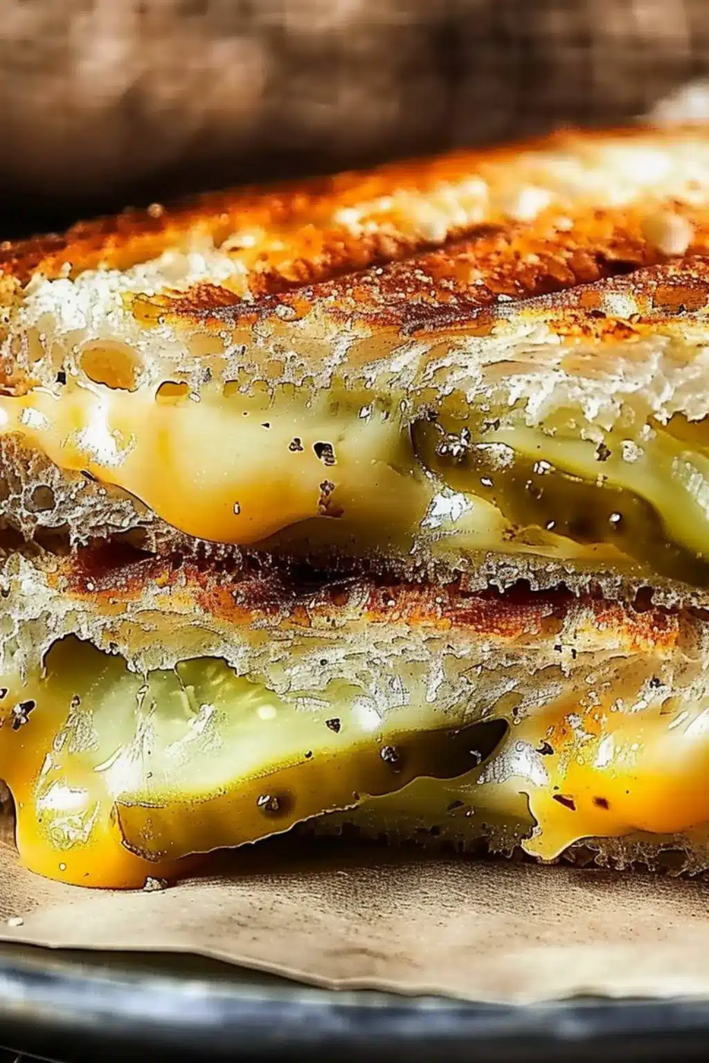 Crispy Dill Pickle Grilled Cheese Sandwich 5 Crispy Dill Pickle Grilled Cheese Sandwich