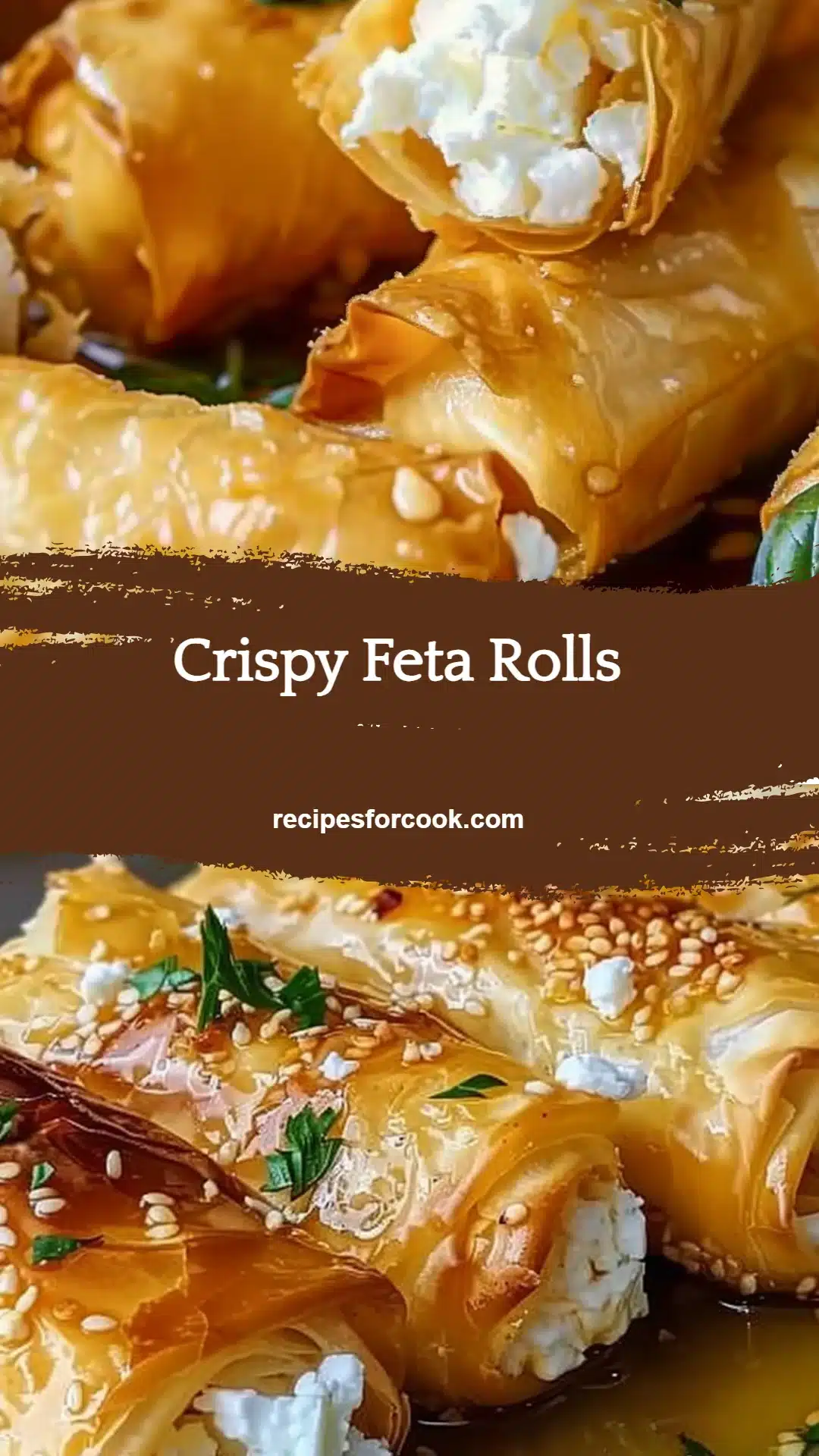 Crispy Feta Rolls 5 Crispy Feta Rolls