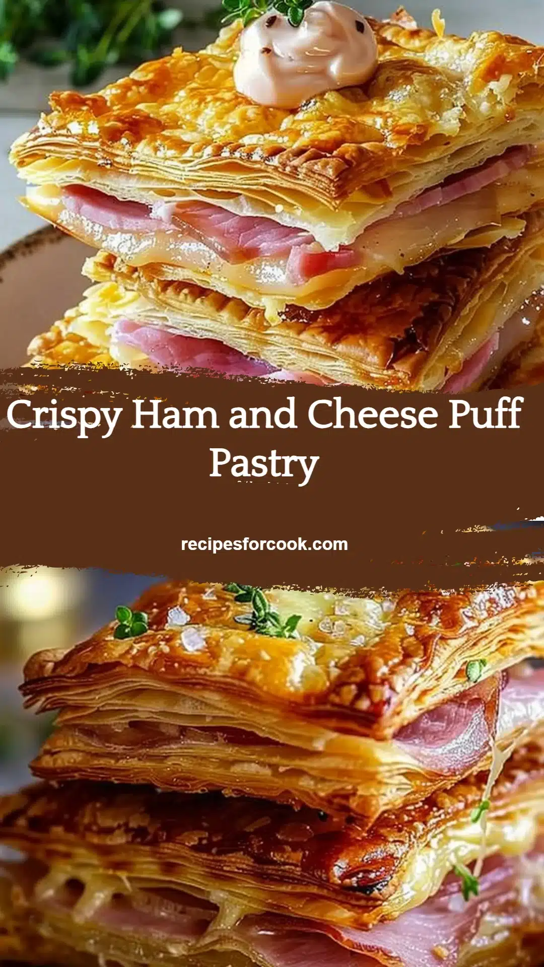 Crispy Ham and Cheese Puff Pastry 5 Crispy Ham and Cheese Puff Pastry