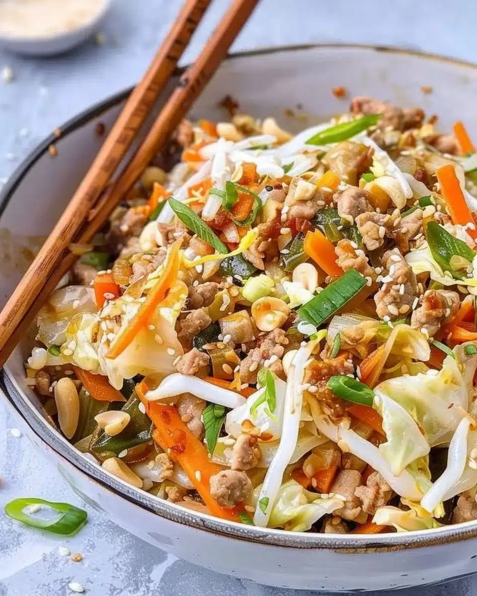 Egg Roll in a Bowl 6 Egg Roll in a Bowl Recipe
