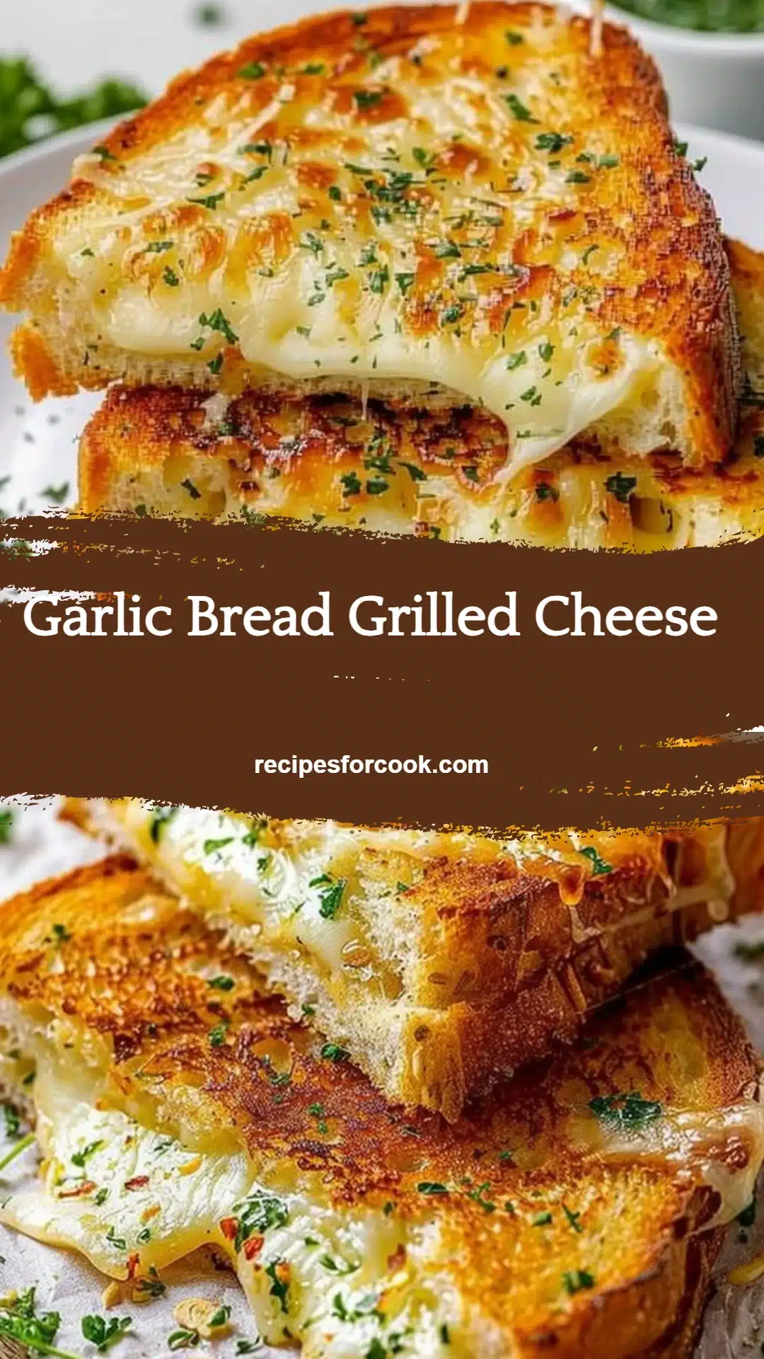 Garlic Bread Grilled Cheese 5 Garlic Bread Grilled Cheese