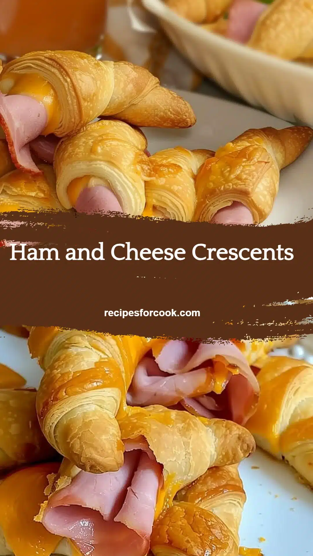 Ham and Cheese Crescents 5 Ham and Cheese Crescents