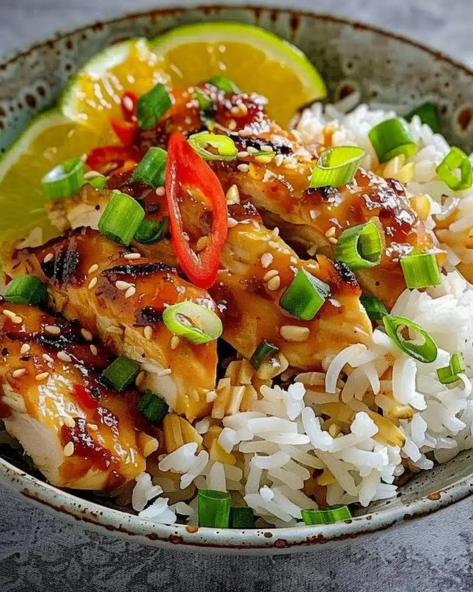 Hawaiian Chicken and Coconut Rice 6 Hawaiian Chicken and Coconut Rice