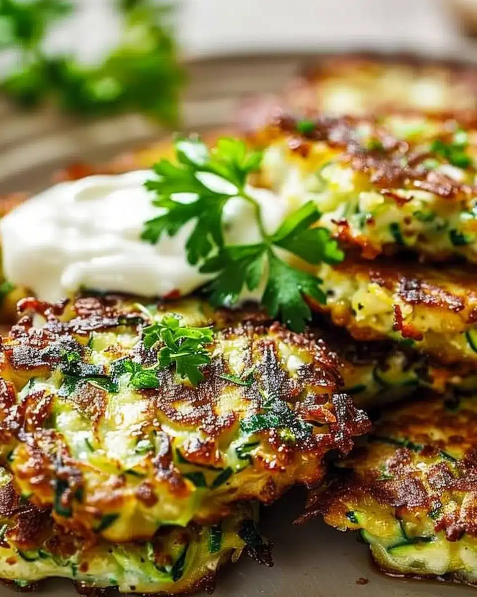 Healthy Zucchini Fritters 6 Healthy Zucchini Fritters Side Dish