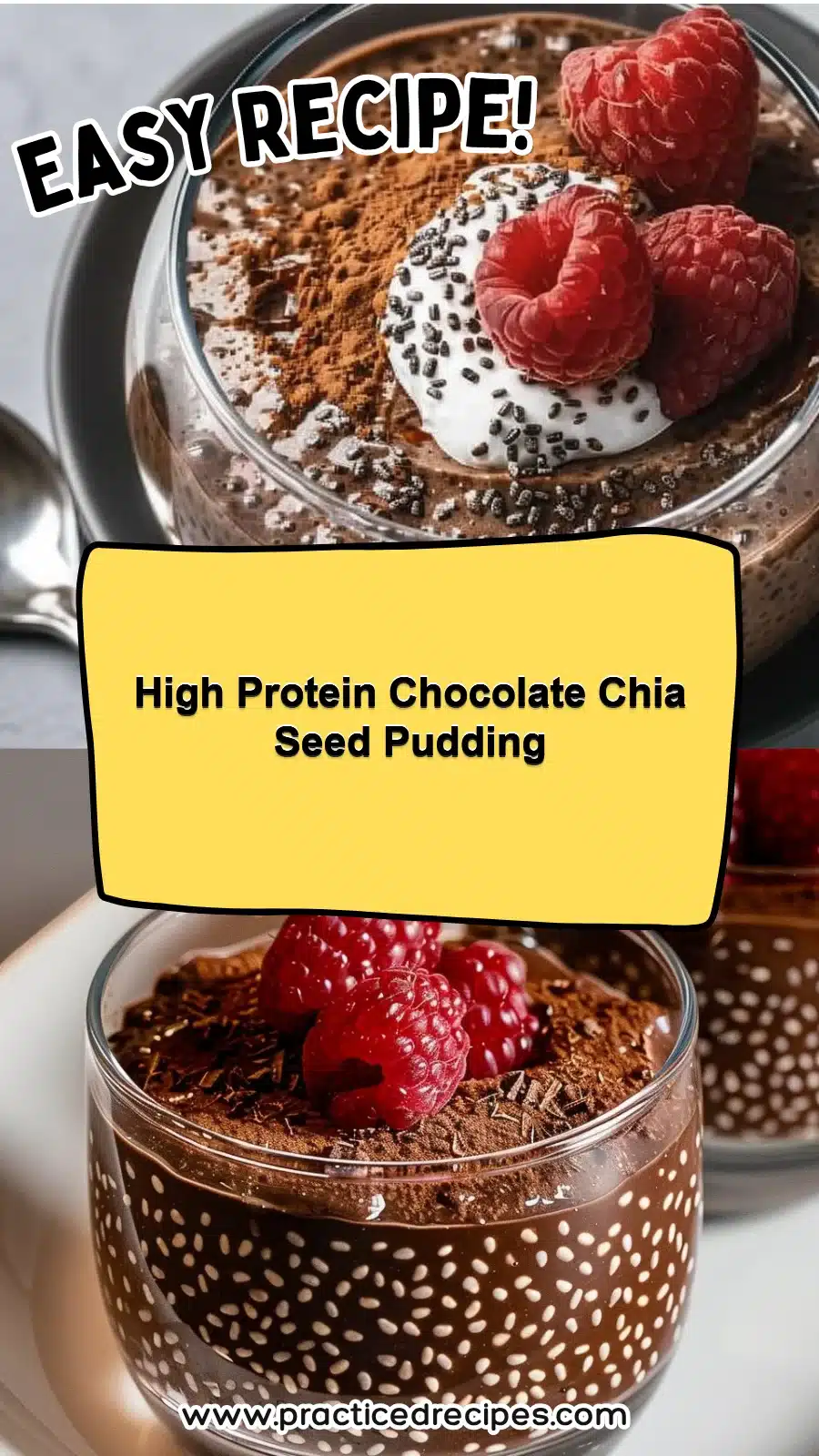 High Protein Chocolate Chia Seed Pudding 5 High Protein Chocolate Chia Seed Pudding