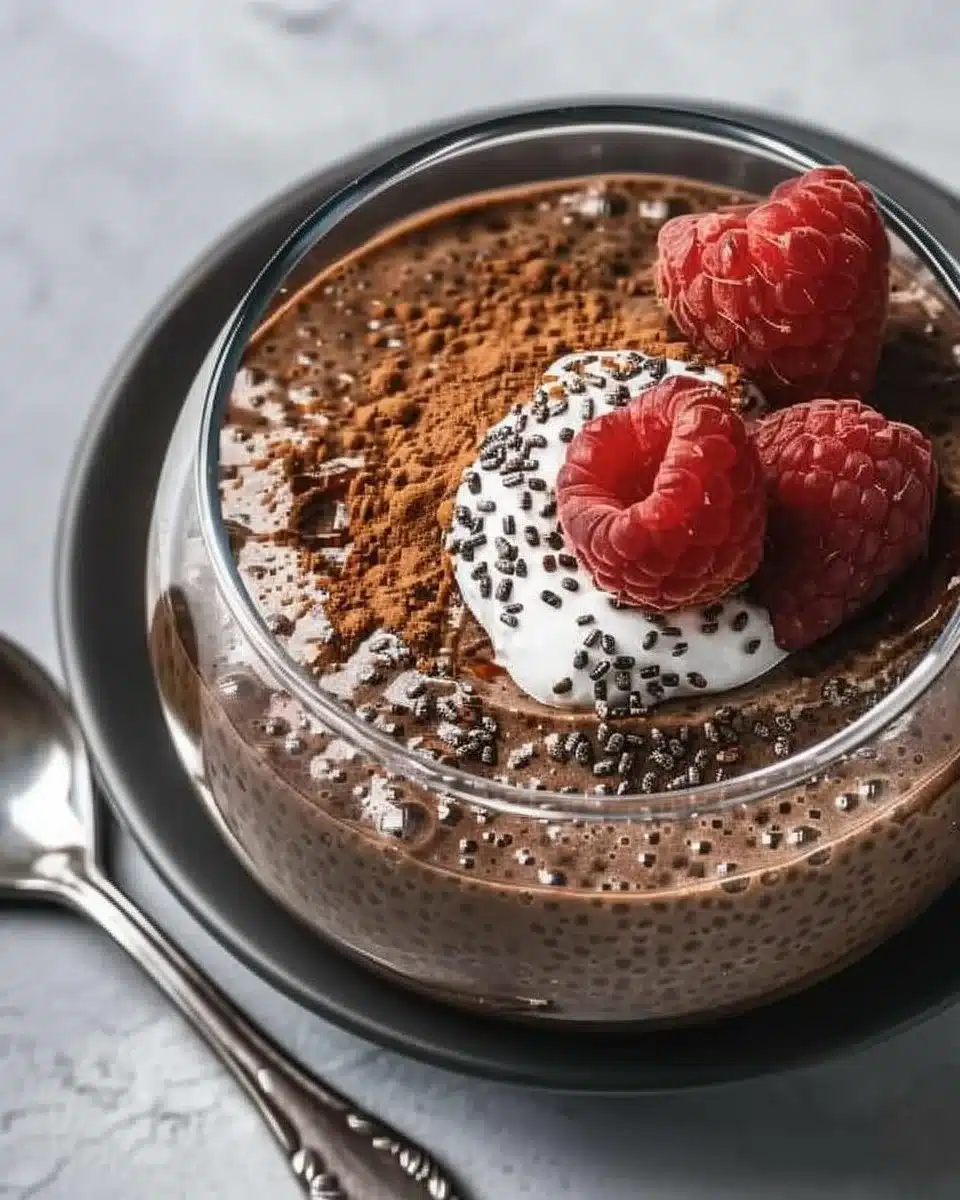High Protein Chocolate Chia Seed Pudding 6 High Protein Chocolate Chia Seed Pudding