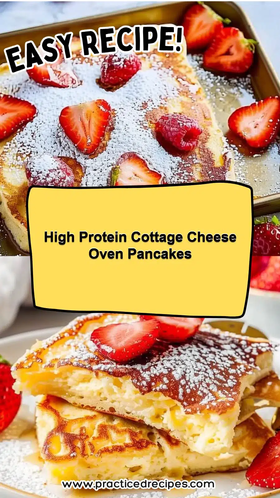 High Protein Cottage Cheese Oven Pancakes 5 High Protein Cottage Cheese Oven Pancakes