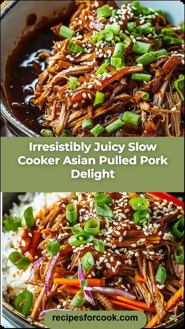 Irresistibly Juicy Slow Cooker Asian Pulled Pork Delight 5 Irresistibly Juicy Slow Cooker Asian Pulled Pork Delight