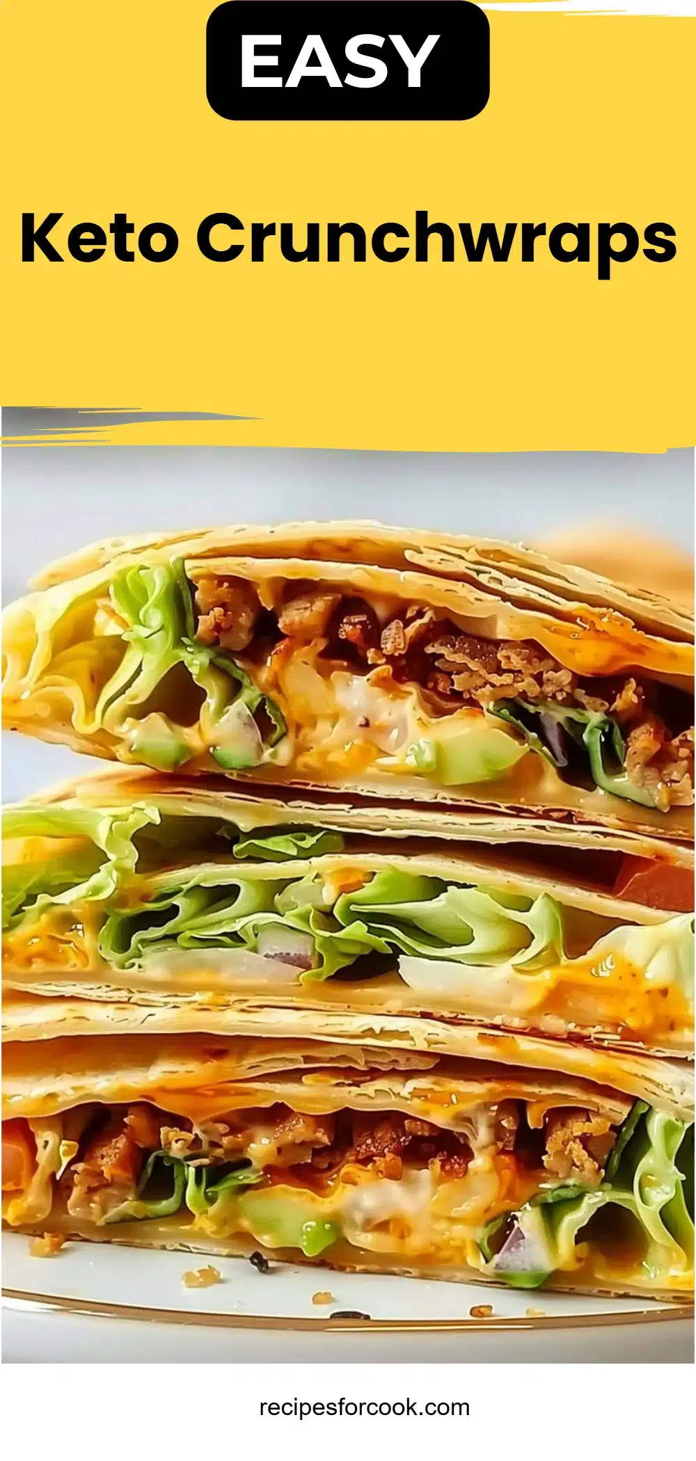 Keto Crunchwraps 2 Keto Crunchwraps