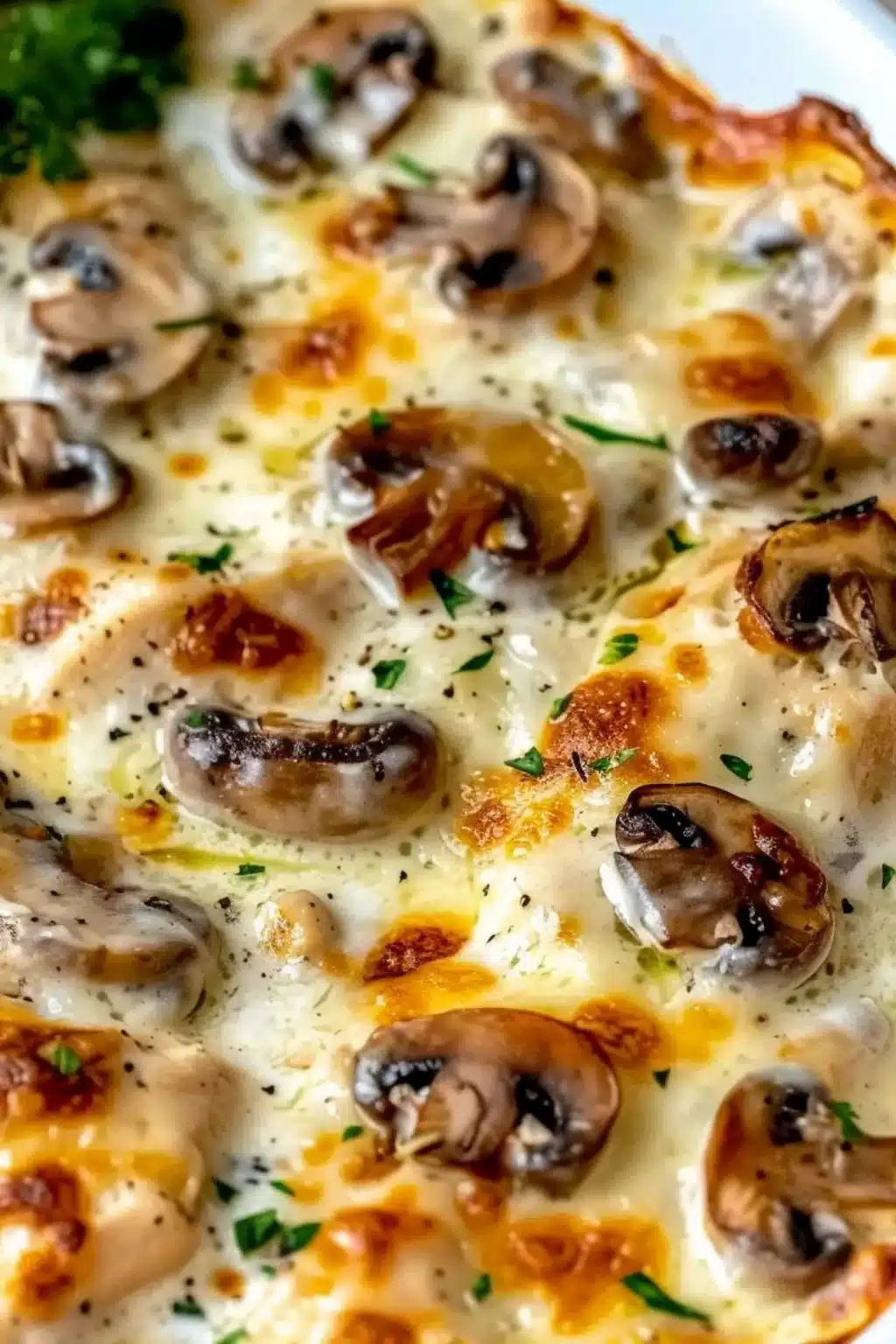Keto Garlic Mushroom Chicken Casserole 7 Keto Garlic Mushroom Chicken Casserole