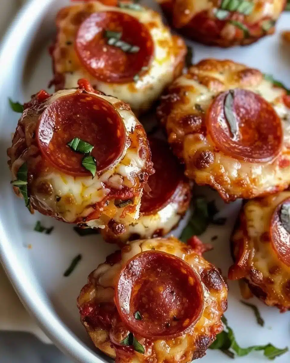 Keto Pepperoni Pizza Bites 6 Keto Pepperoni Pizza Bites Recipe
