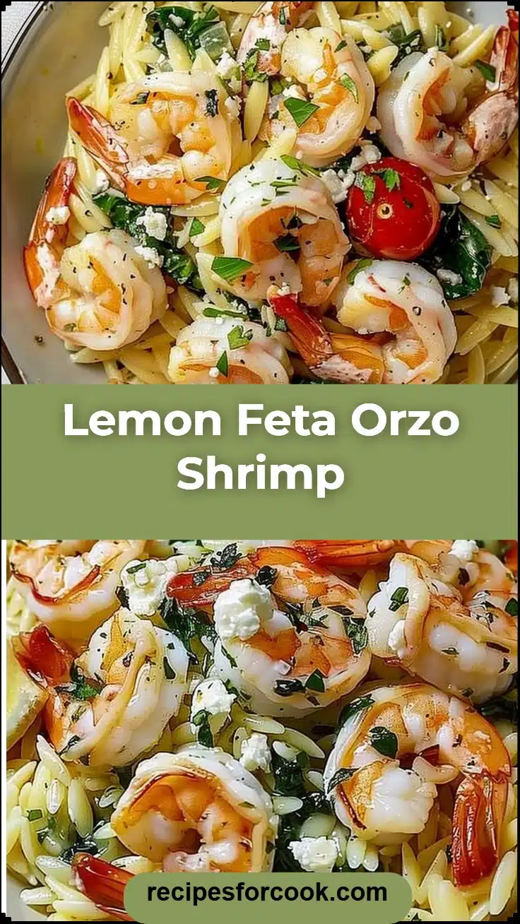 Lemon Feta Orzo Shrimp 5 Lemon Feta Orzo Shrimp