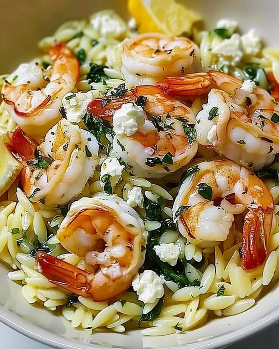 Lemon Feta Orzo Shrimp 6 Lemon Feta Orzo Shrimp: A Bright and Refreshing Delight