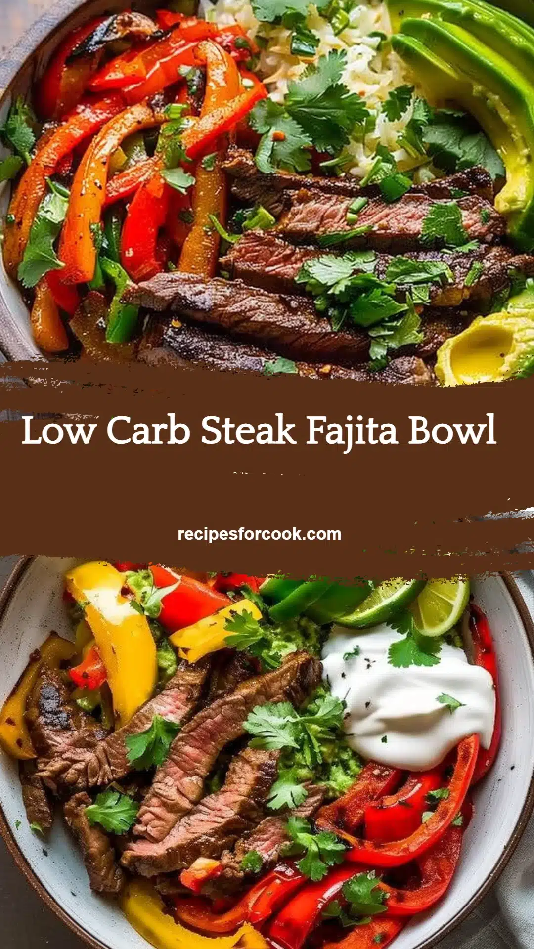 Low Carb Steak Fajita Bowl 5 Low Carb Steak Fajita Bowl