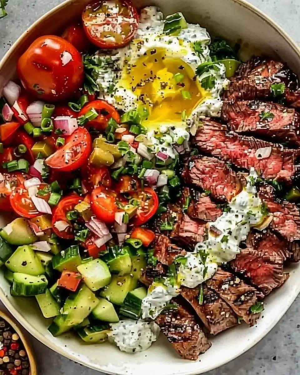 Mediterranean Steak Bowl 6 Mediterranean Steak Bowl Recipe