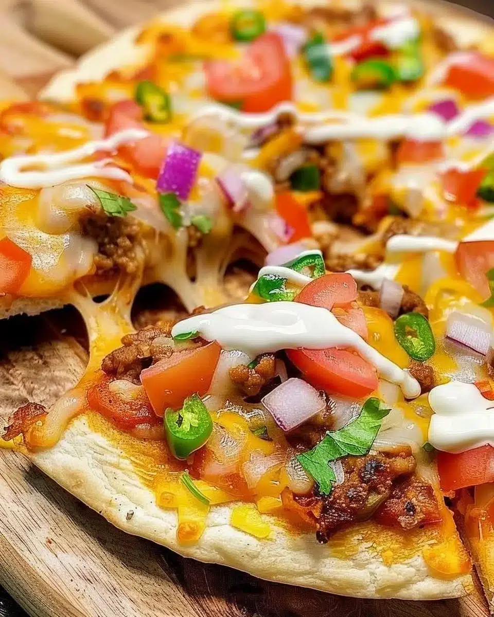 Mexican Pizza (Taco Bell Copycat) 6 Mexican Pizza (Taco Bell Copycat)