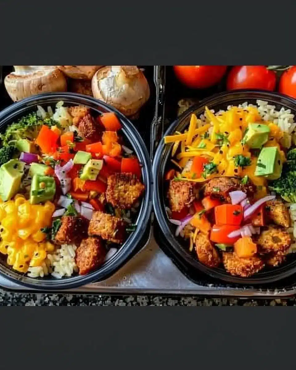 Protein-Packed Breakfast Bowls 6 Bowls (High Protein & Freezer Friendly) Recipe