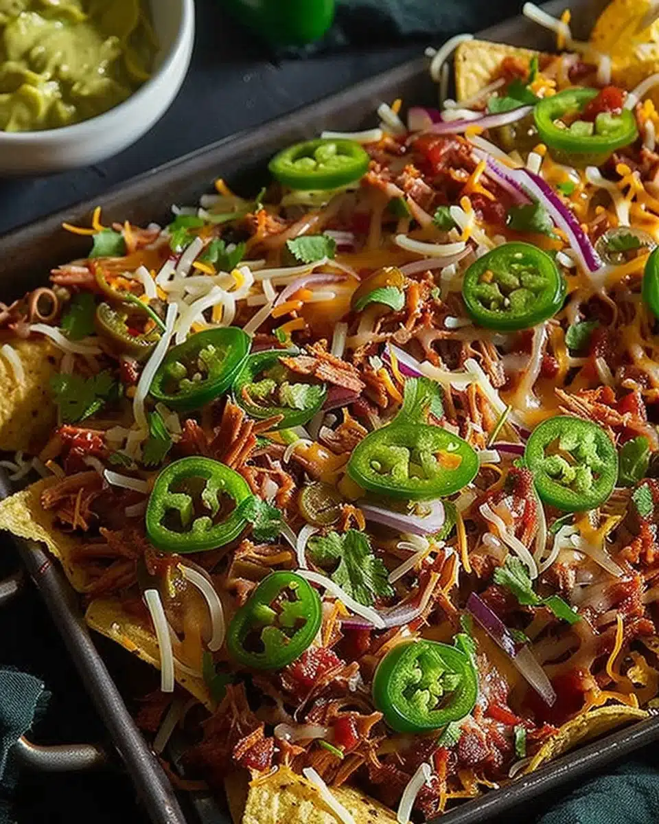 Pulled Pork Nachos 6 Pulled Pork Nachos