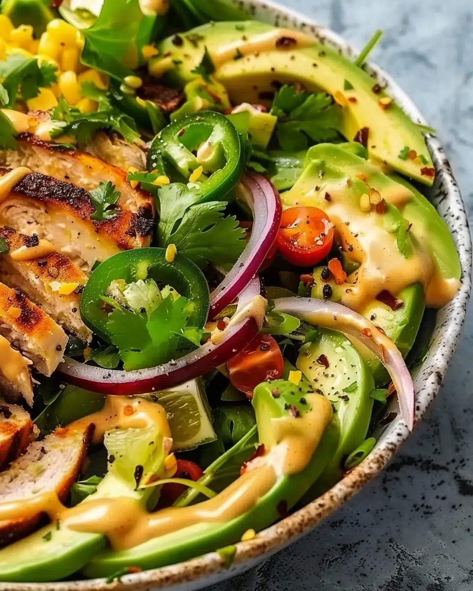 Spicy Avocado Salad 6 Spicy Avocado Salad