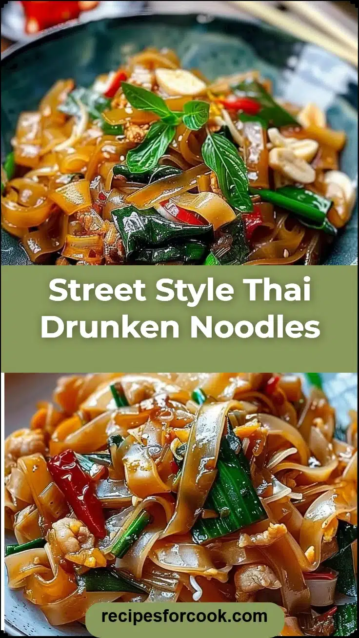 Street Style Thai Drunken Noodles 5 Street Style Thai Drunken Noodles