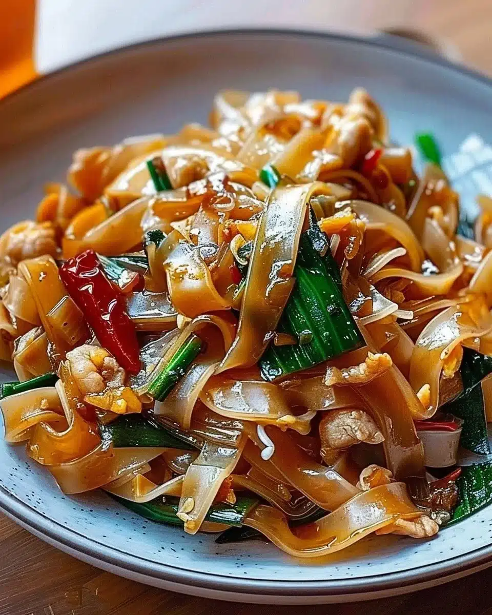 Street Style Thai Drunken Noodles 6 Street Style Thai Drunken Noodles