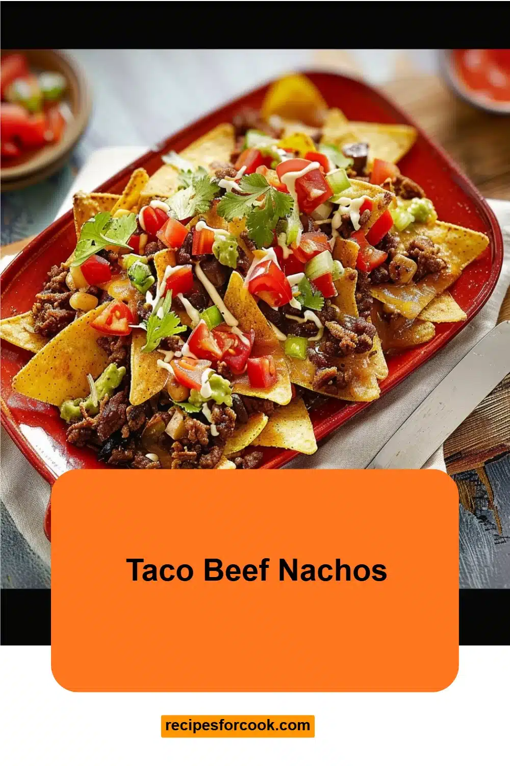 Taco Beef Nachos 5 Taco Beef Nachos