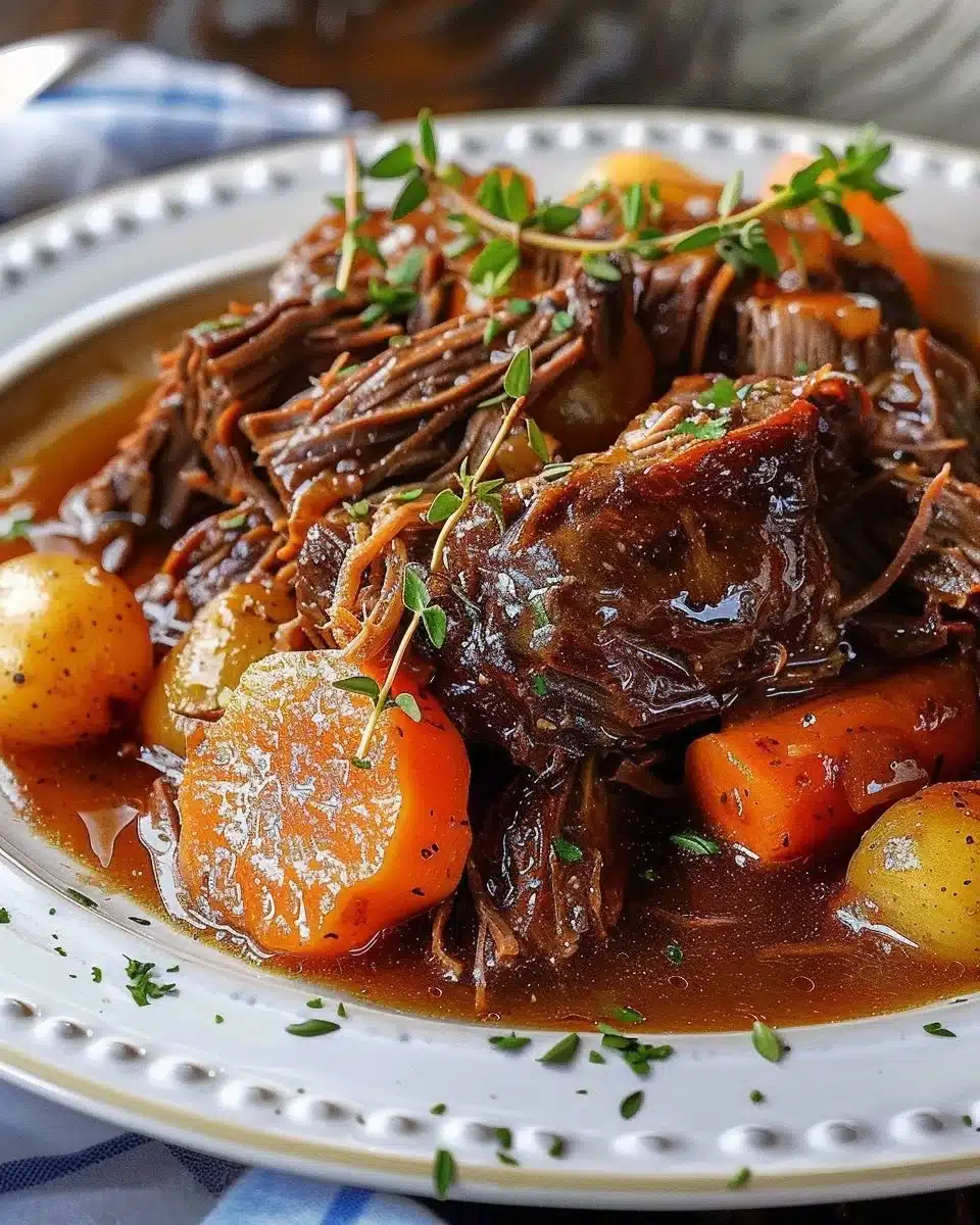 5-Star Pot Roast 6 How To Make 5-Star Pot Roast Slow Cooker Fast & Easy