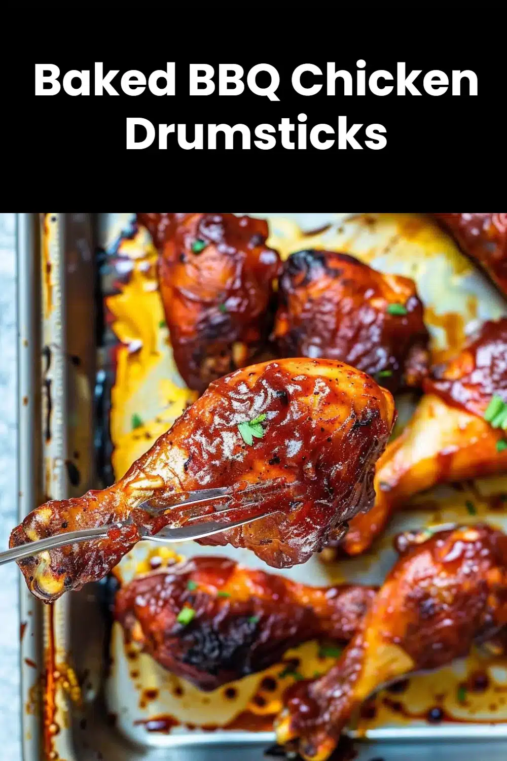 Baked BBQ Chicken Drumsticks 5 Baked BBQ Chicken Drumsticks