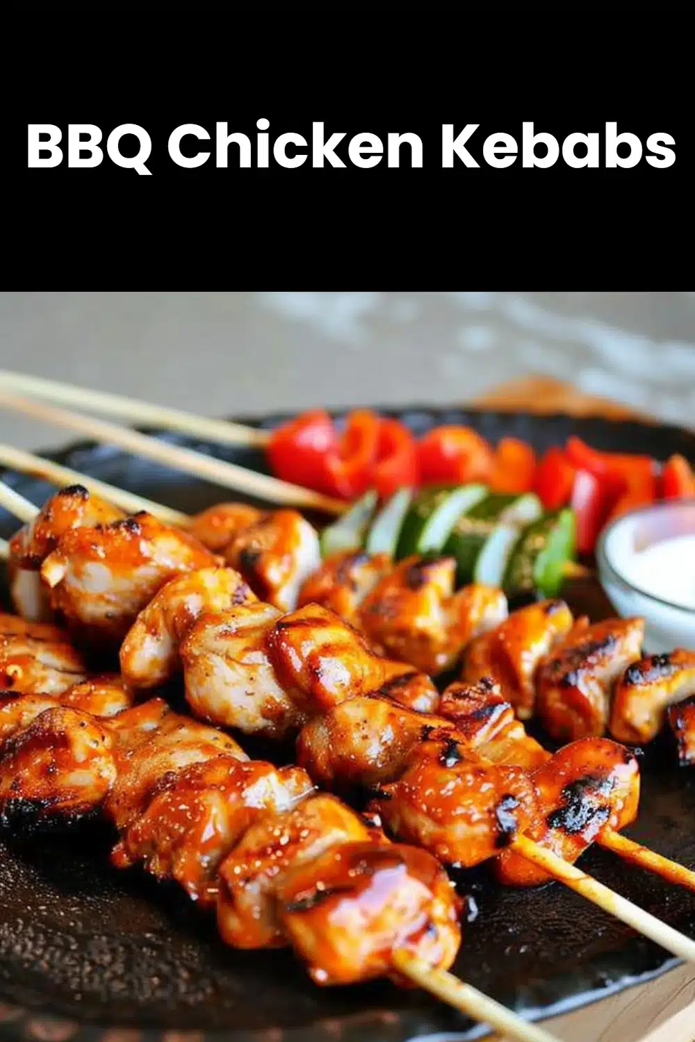 BBQ Chicken Kebabs 5 BBQ Chicken Kebabs