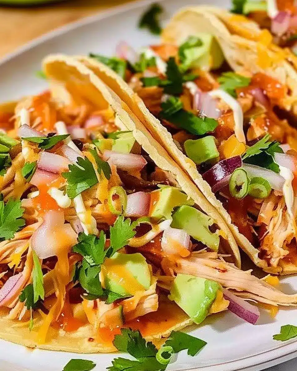 BBQ Chicken Tacos 6 BBQ Chicken Tacos