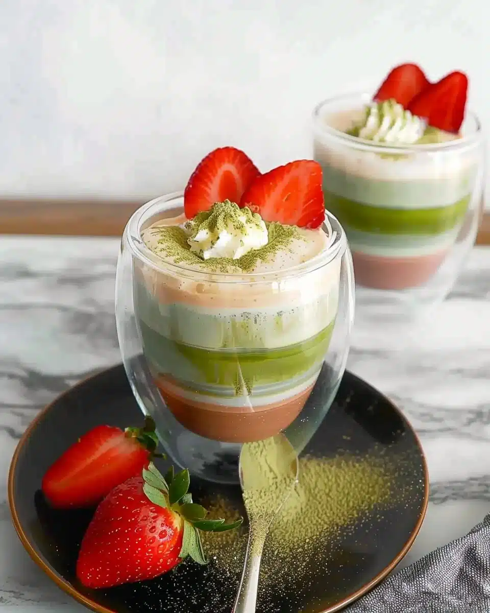 Best 12 Matcha Recipes for Delicious Drinks and Treats 2 Easy Strawberry Matcha Latte