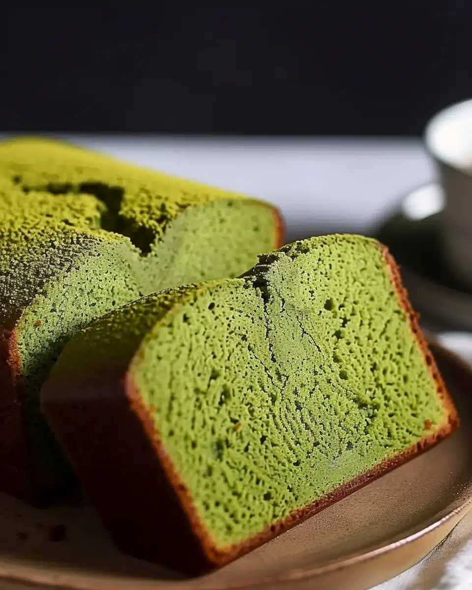 Best 12 Matcha Recipes for Delicious Drinks and Treats 12 Matcha Pound Cake