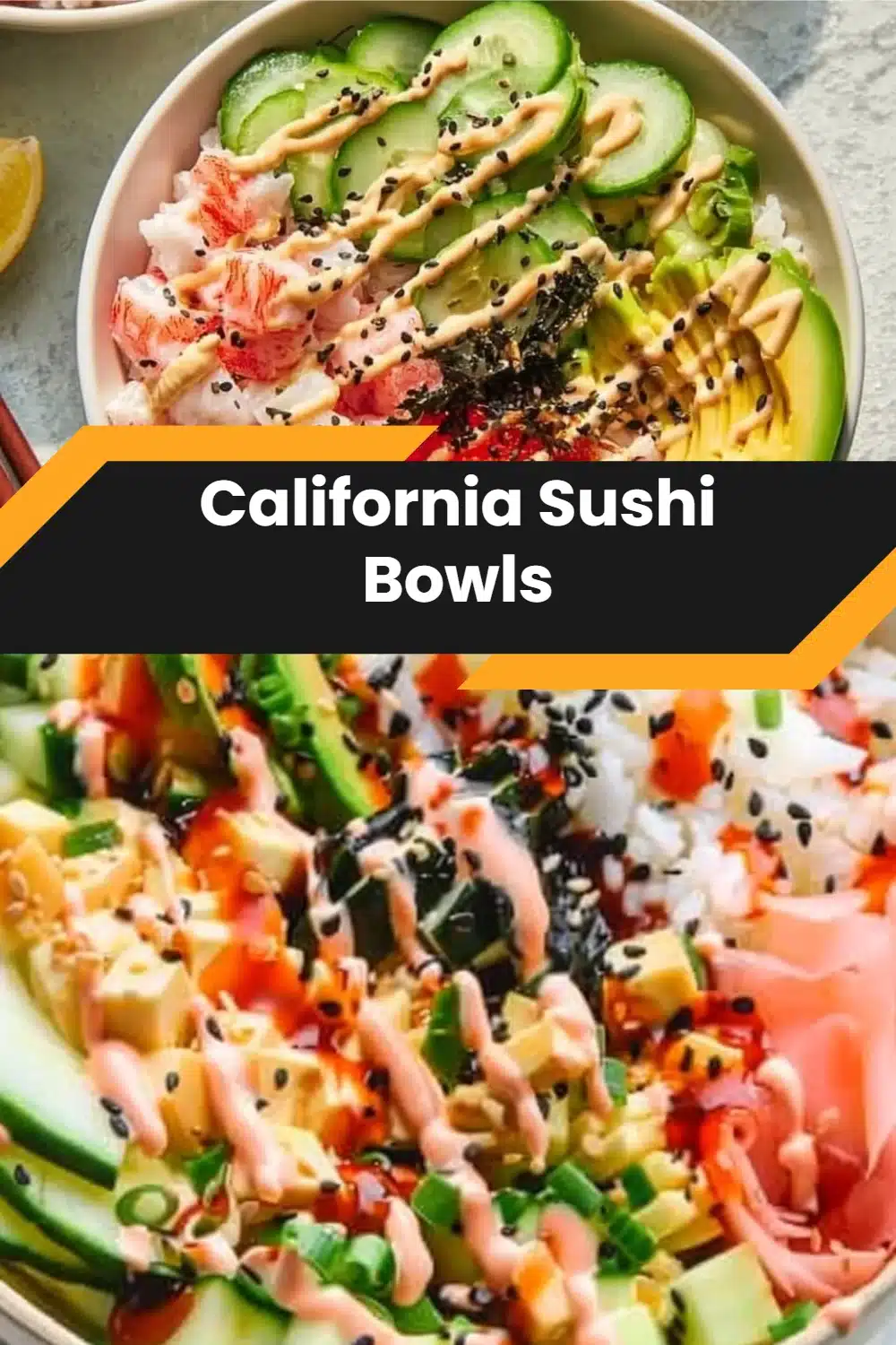 California Sushi Bowls 5 California Sushi Bowls
