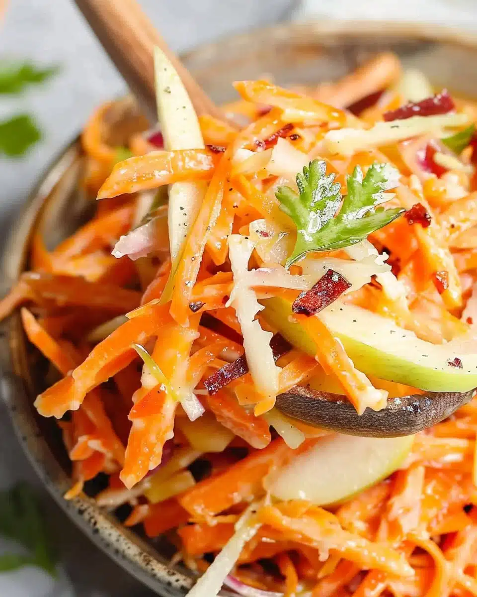 Carrot Apple Salad 6 Carrot Apple Salad