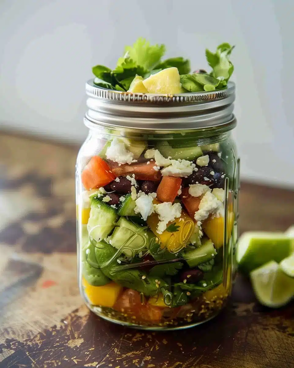Central American Salad In A Jar 6 Central American Salad In A Jar