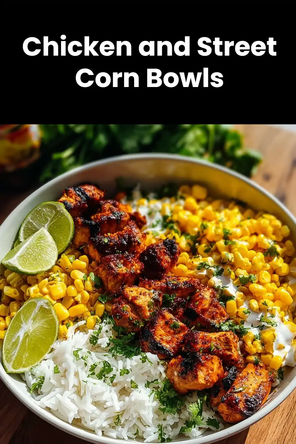 Chicken and Street Corn Bowls 5 Chicken and Street Corn Bowls