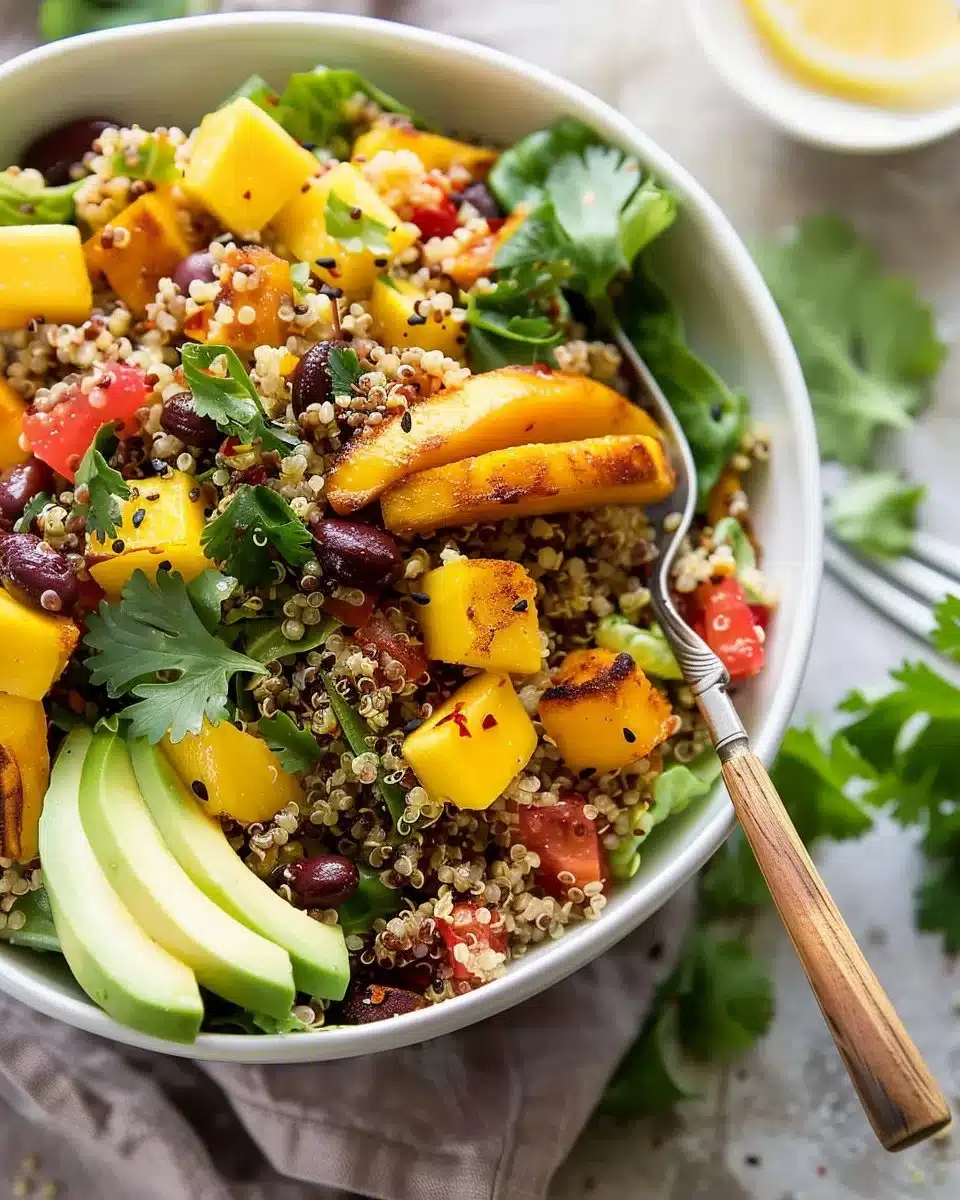 Chili Mango Zesty Quinoa Salad 6 Chili Mango Zesty Quinoa Salad