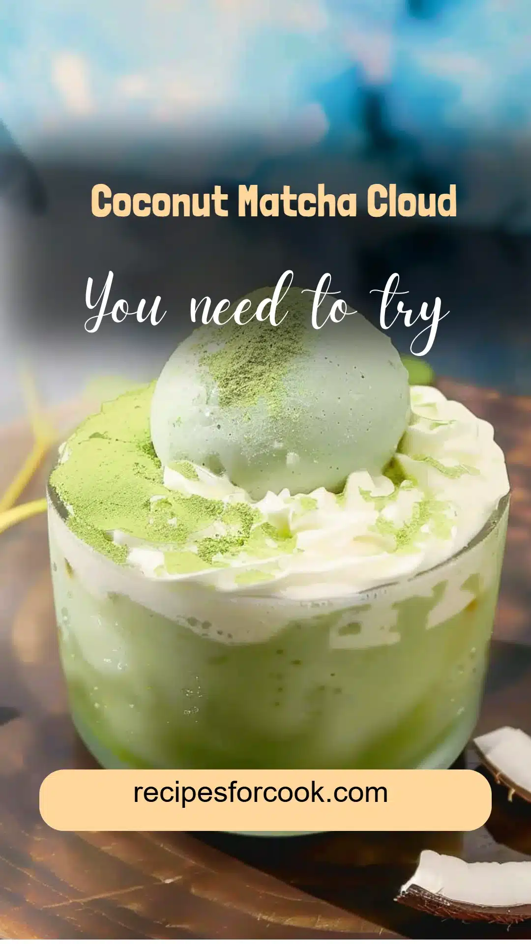 Coconut Matcha Cloud 5 Coconut Matcha Cloud