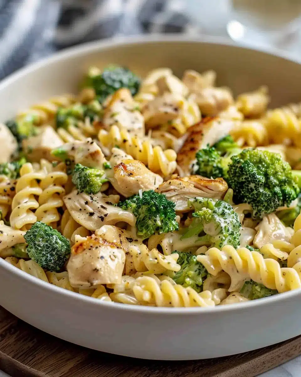 Creamy Rotisserie Chicken Broccoli Pasta 6 Creamy Rotisserie Chicken Broccoli Pasta
