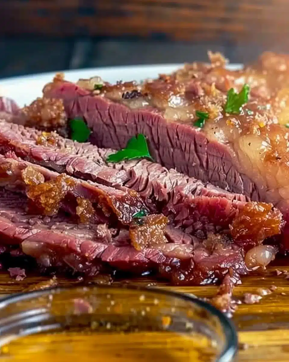 Crispy Slow Cooker Corned Beef 6 Crispy Slow Cooker Corned Beef