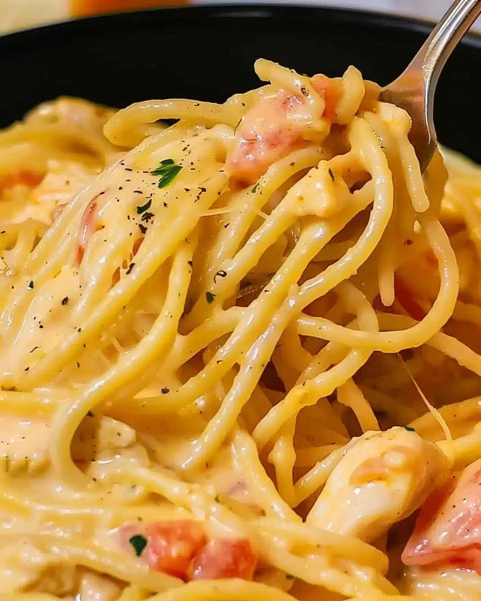 Crock Pot Cheesy Chicken Spaghetti 6 Crock Pot Cheesy Chicken Spaghetti