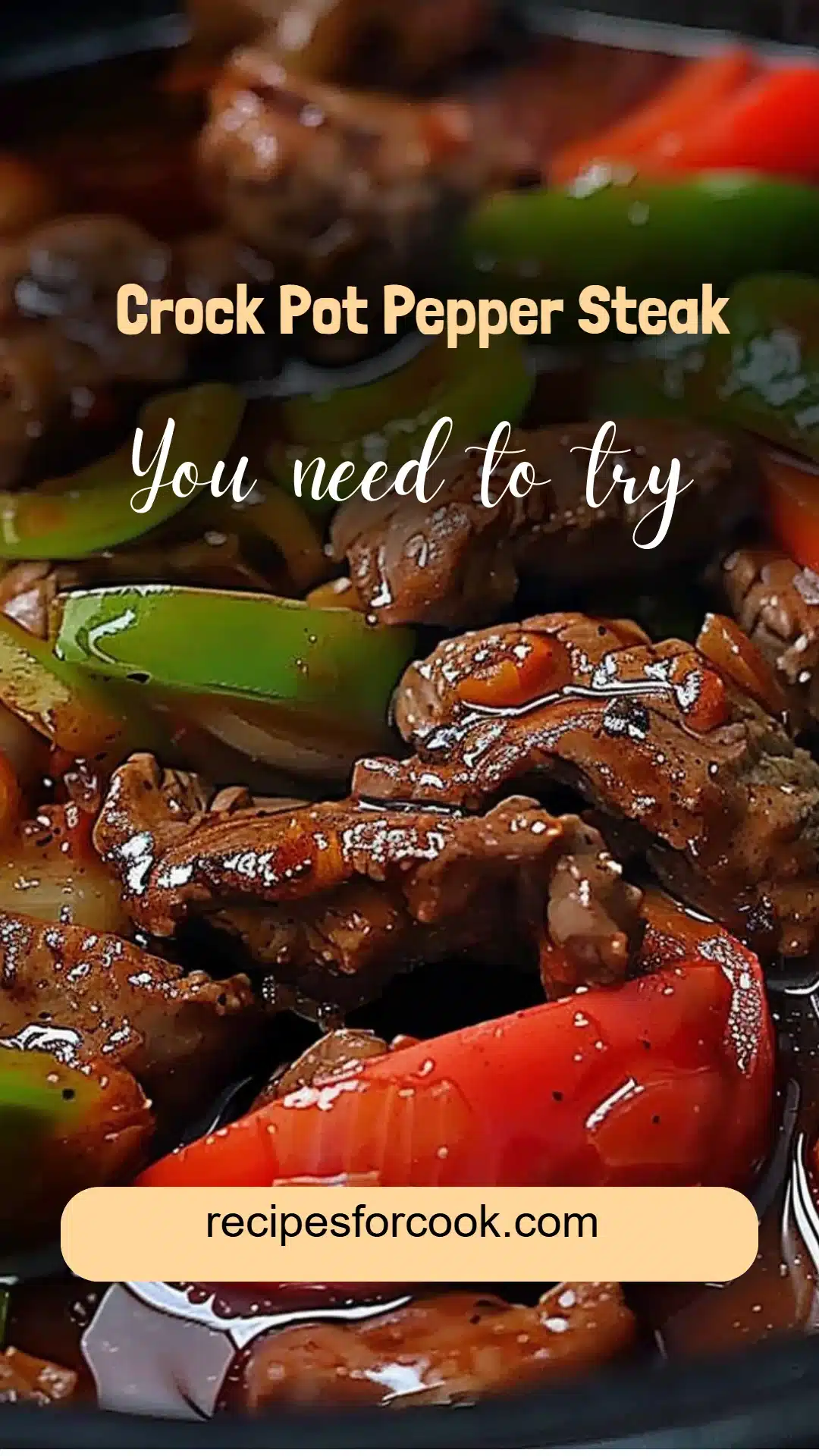 Crock Pot Pepper Steak 5 Crock Pot Pepper Steak