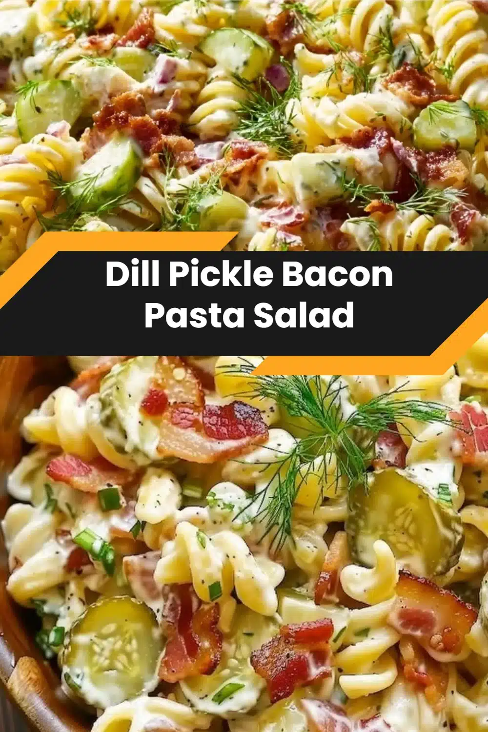 Dill Pickle Bacon Pasta Salad 5 Dill Pickle Bacon Pasta Salad