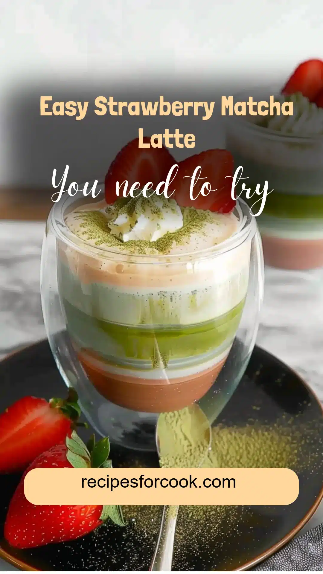 Easy Strawberry Matcha Latte 5 Easy Strawberry Matcha Latte