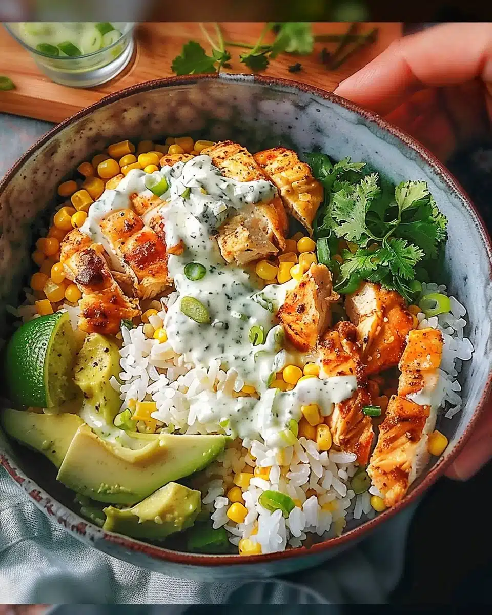 Easy Street Corn Chicken Rice Bowl 6 Easy Street Corn Chicken Rice Bowl