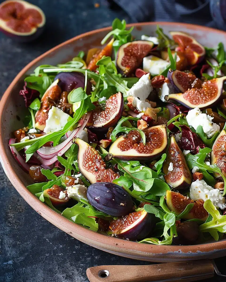 Fig and Goat Cheese Salad 6 Fig and Goat Cheese Salad