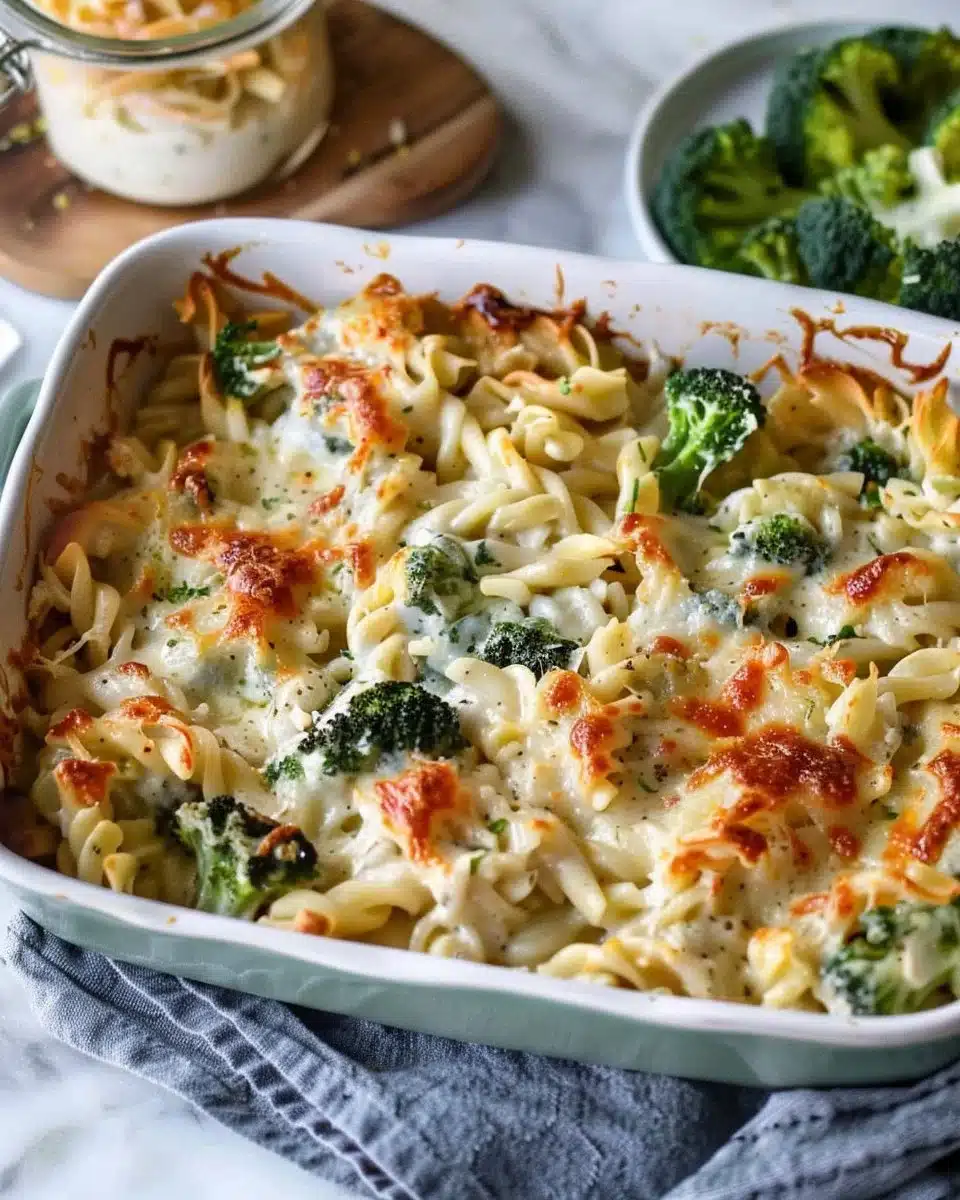 High Protein Alfredo Bake 6 High Protein Alfredo Bake