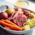 Instant Pot Corned Beef and Cabbage 9 Delicious Instant Pot corned beef served with cabbage and spices